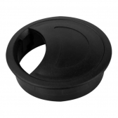 PASSADOR FIO 60MM PRETO PARA MOVEIS
