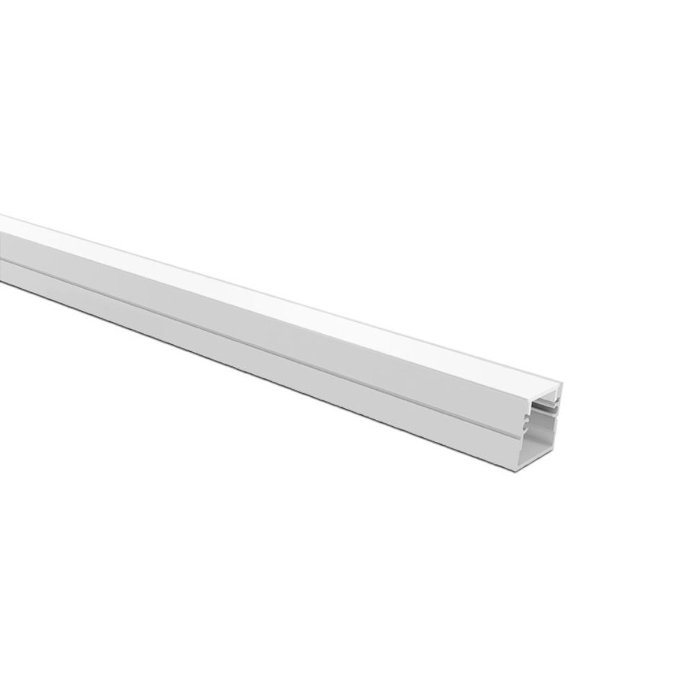 PERFIL LED APEX 24X23 SOBREPOR BRANCO (BARRA 3 METROS) TASCHIBRA
