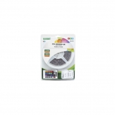 KIT FITA LED RGB 4.8W 12V IP20 COM FONTE TASCHIBRA
