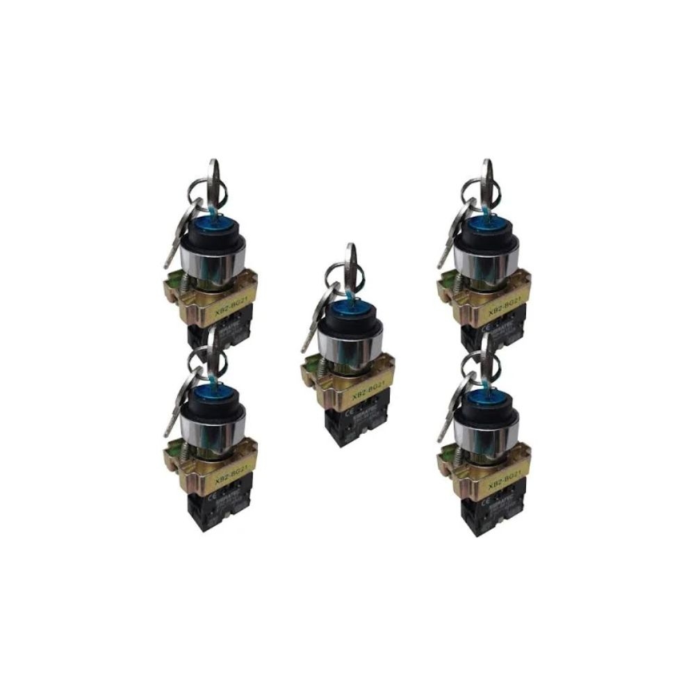 CHAVE SEL XB2-BG21 2 POS COM CHAVE - SIBRATEC