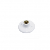 PLAFON REDONDO BOCAL PORC. BRANCO TASCHIBRA