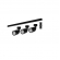 KIT TRILHO DIRECT LED 6500K PRETO TASCHIBRA