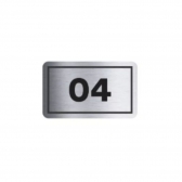PLACA DE IDENTIFICACAO APTO 04