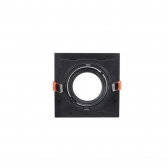 SPOT RECUADO FLEA PAR20 QUADRADO PRETO NORDECOR