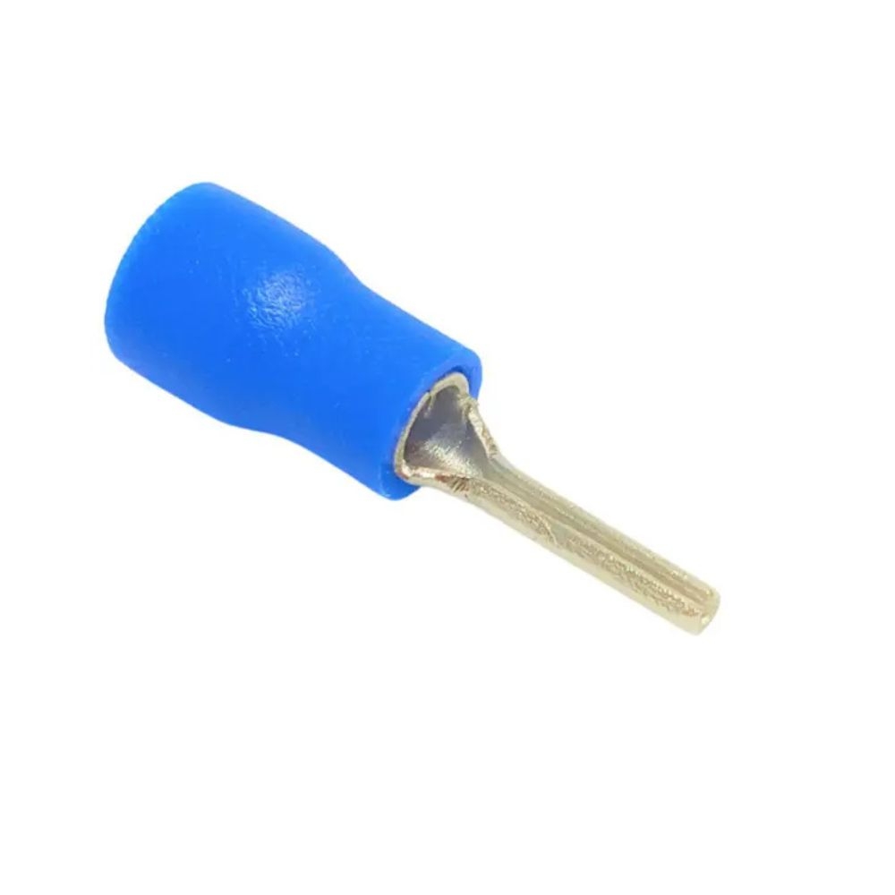 TERMINAL PINO AGULHA 1.5-2.5MM AZUL
