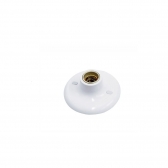 PLAFON REDONDO BOCAL PLAST. BRANCO TASCHIBRA