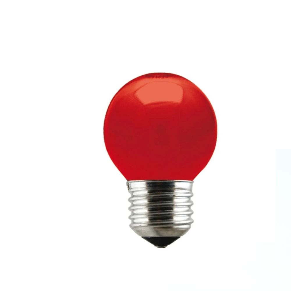 LAMP INC BOLINHA VERMELHA 15W 220V TASCHIBRA
