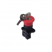 BOTAO DE EMERG. XB2-ES142 C/ CHAVE SIBRATEC