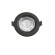 SPOT 5W 3000K REDONDO PRETO EMBUTIR ALLTOP TASCHIBRA