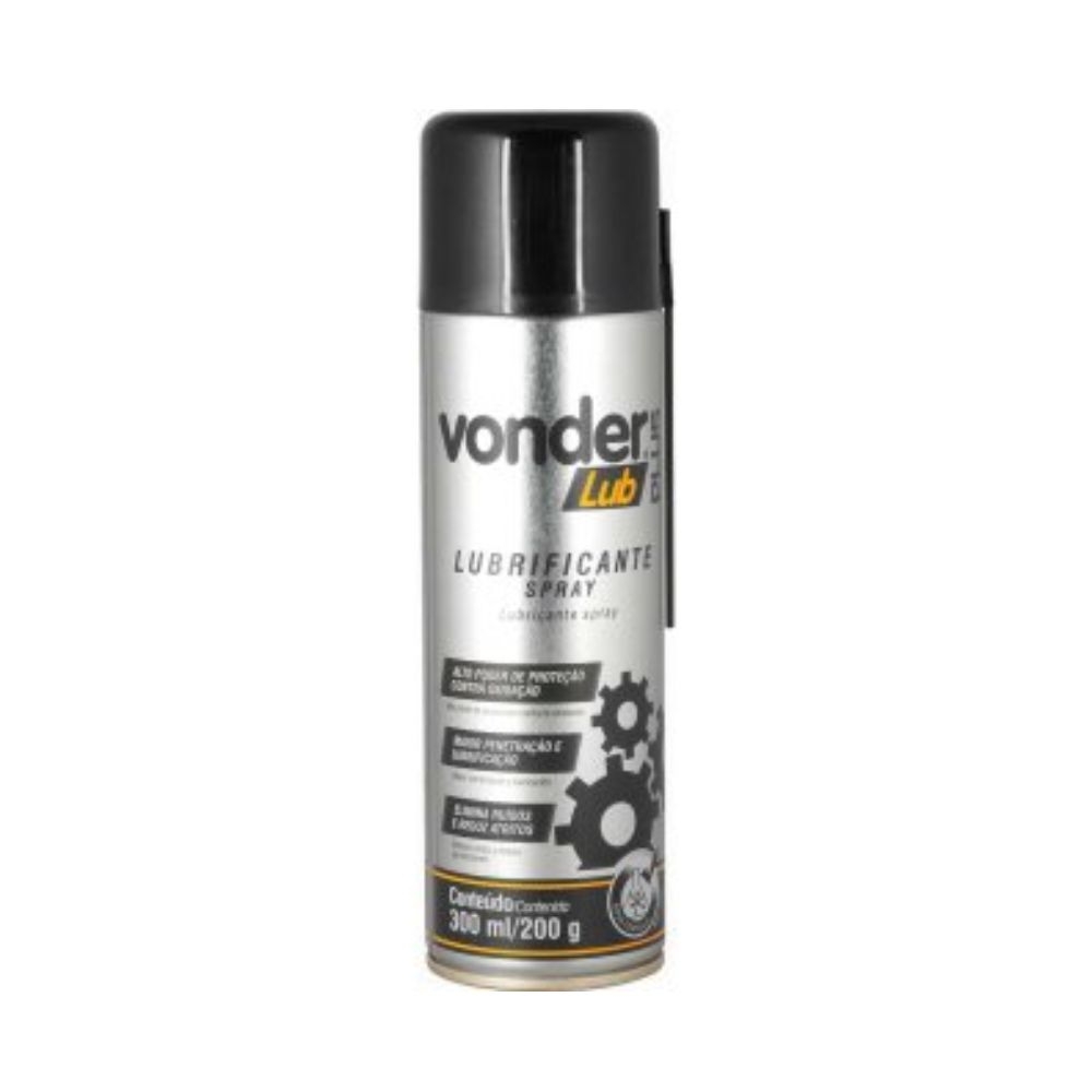 LUBRIFICANTE SPRAY PLUS 300ML VONDER