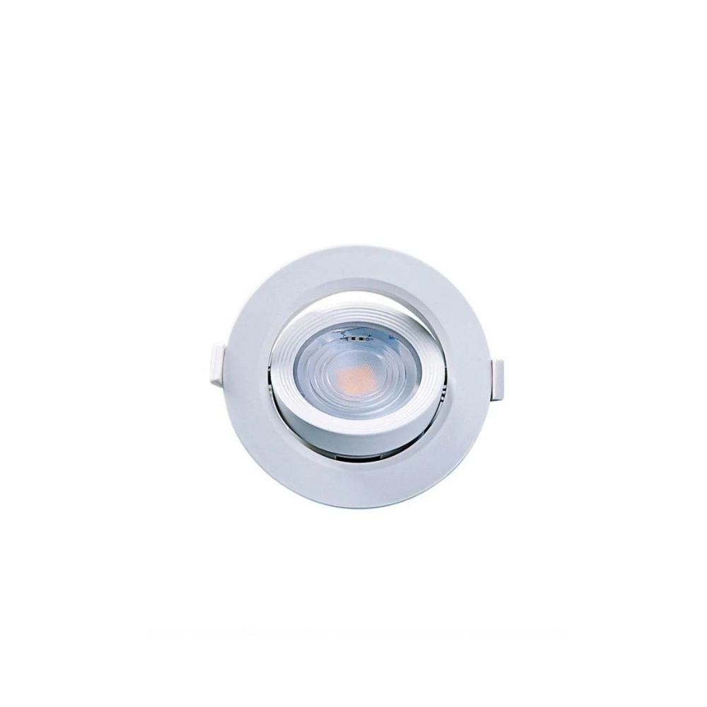 SPOT 7W 6500K REDONDO EMBUTIR ALLTOP LED PAR20 TASCHIBRA