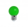 LAMP BOLINHA LED 3W 220V VERDE E27 KIAN