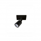 SPOT LED DIRECT BASE LINEAR 1X4W 6500K PRETO TASCHIBRA