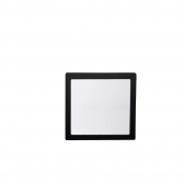 PAINEL LYS 12W QUADRADO EMBUTIR 6500K PRETO TASCHIBRA