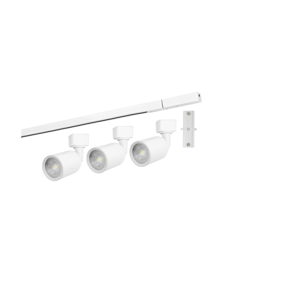 KIT TRILHO DIRECT LED 6500K BRANCO TASCHIBRA