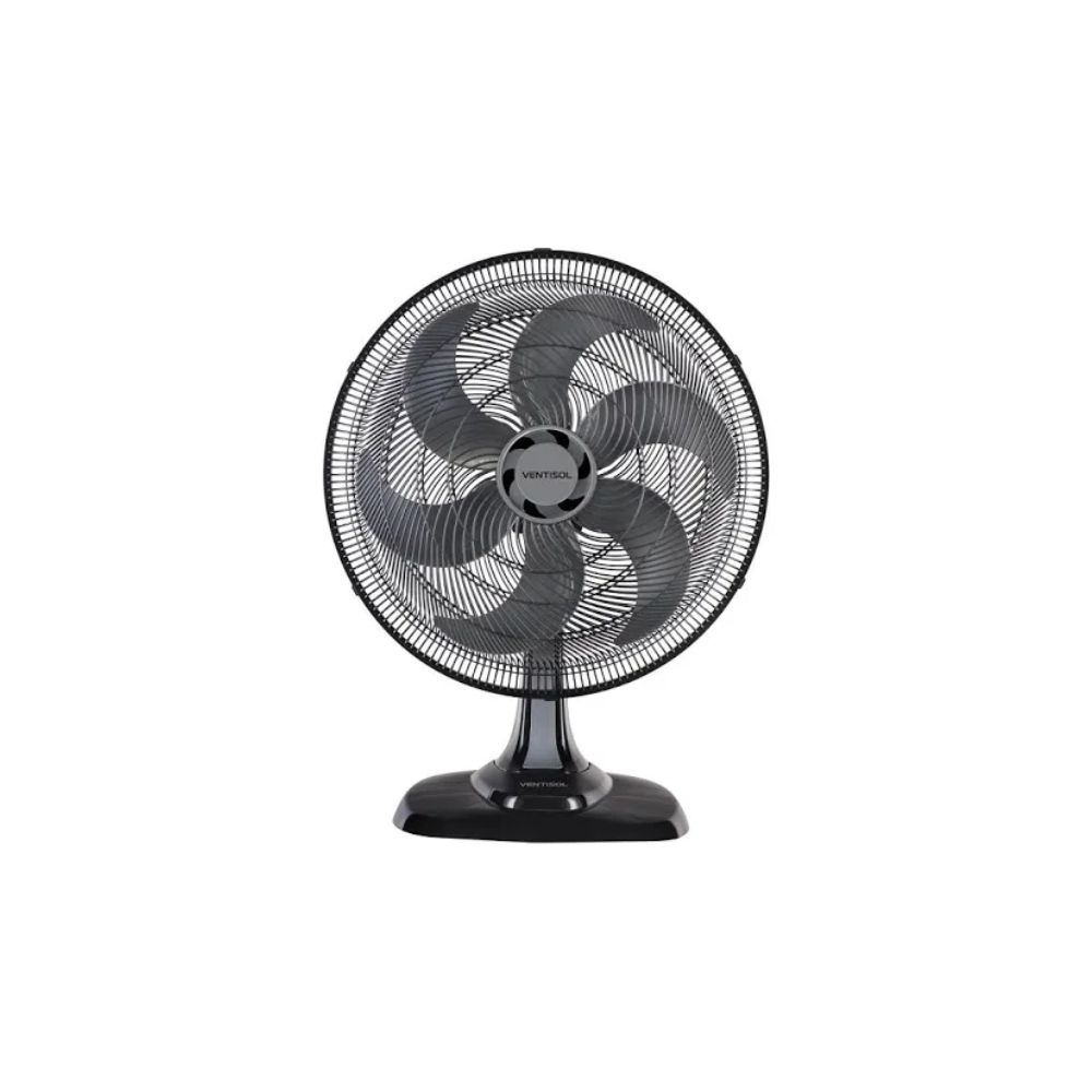 VENTILADOR MESA 50CM TURBO PRETO VENTISOL