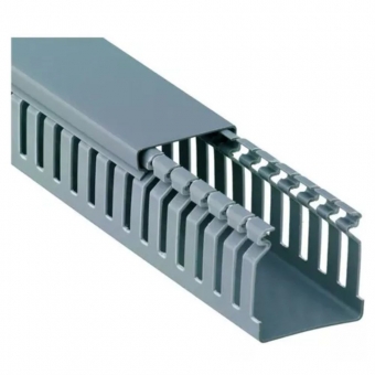 CANALETA SEMIABERTA 30X30 CINZA DUTOPLAST