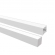 PERFIL LED SPIRE 35X35 SOBREPOR BRANCO (BARRA 2 METROS) TASCHIBRA