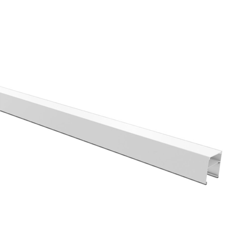 PERFIL LED ZENITH 50X50 SOBREPOR BRANCO (BARRA 3 METROS) TASCHIBRA
