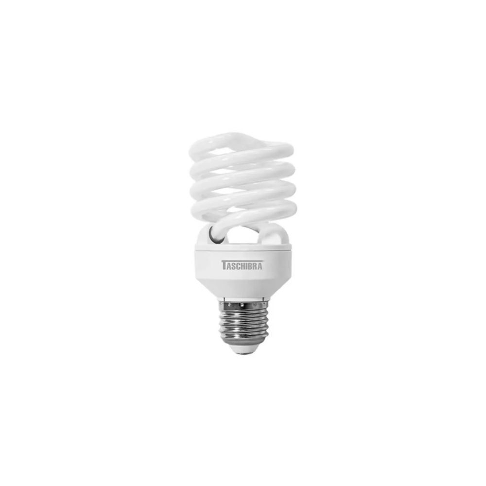 LAMP COMP ELET 25W 6400K ESPIRAL TASCHIBRA