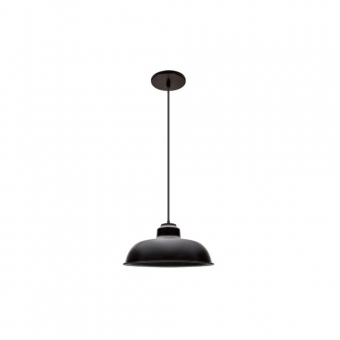 PENDENTE NEW FACTORY PRETO 1XE27 OPL