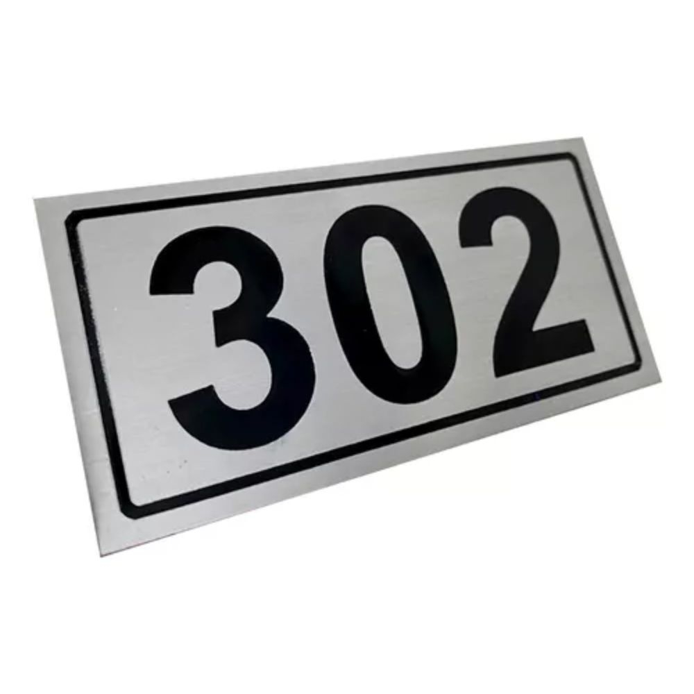 PLACA DE IDENTIFICACAO APTO 302