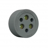 TOMADA INDUSTRIAL TRIFASICA 20A NYLON S/ TAMPA