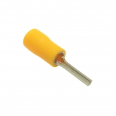 TERMINAL PINO AGULHA 4-6MM AMARELO