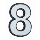 NUMERO 8 ESPELHADO 10CM