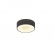 PLAFON SUSHI LED PRETO 2700K 40W TASCHIBRA