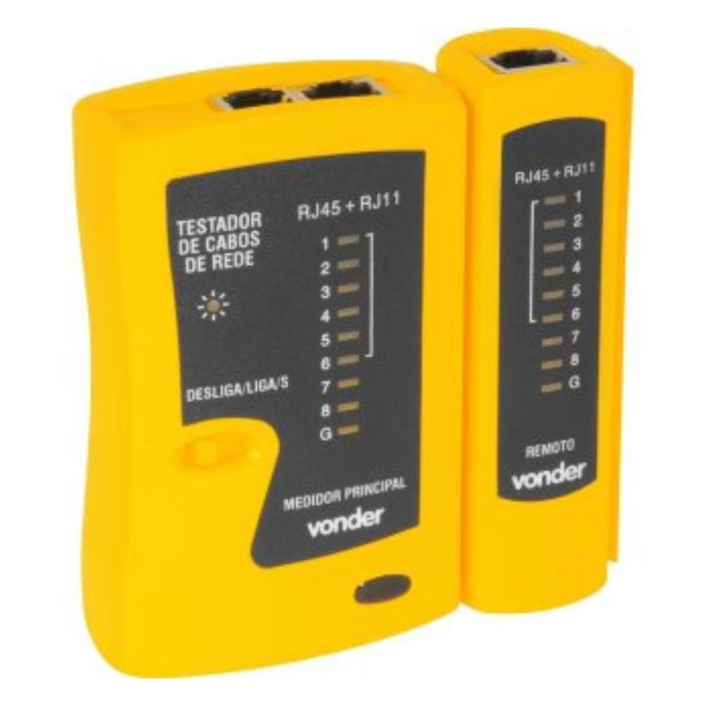 TESTADOR DE CABO DE REDE RJ 1145 VONDER