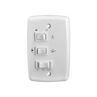 CONTROLE VENT. 3 VELOCIDADES COM CAPACITOR TRIO