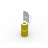 TERMINAL LUVA MACHO 4-6MM AMARELO