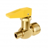 REGISTRO CORTA FOGO 1/2 NPT X TM DUPLO 1/2 NPT E X 1/8 NPT I ROCO