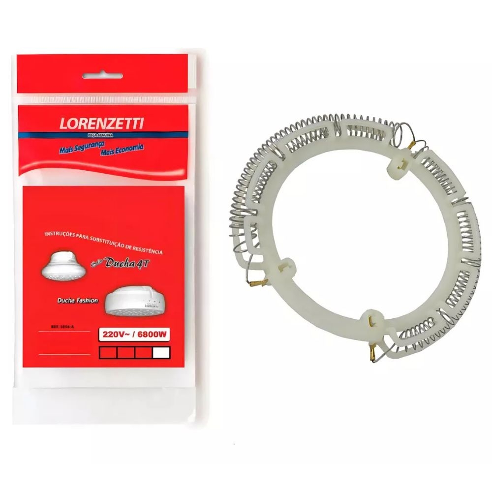 RESISTENCIA BELLA DUCHA 4T 3056A 6800W LORENZETTI