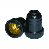 BOCAL P ABAJUR C ROSCA PRETO