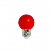 LAMP BOLINHA LED 3W 220V VERMELHO E27 KIAN