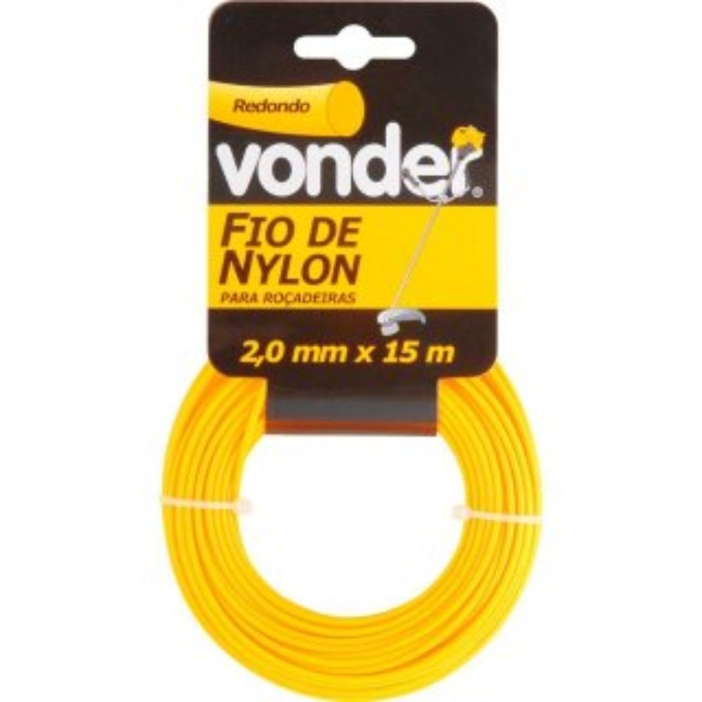FIO DE NYLON 2MM X 15M VONDER