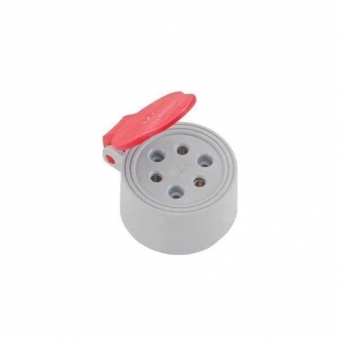 TOMADA INDUSTRIAL MONO 2X30A IP44 C/ TAMPA HJ