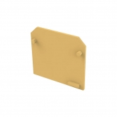 PLACA FINAL P/ BORNE 4-10MM BEGE