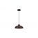 PENDENTE FACTORY MARROM E27 OPL (3887)