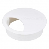 PASSADOR FIO 46MM BRANCO PARA MOVEIS