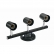TRILHO P3 LAMP E27 PRETO 810603 CLIK INJT