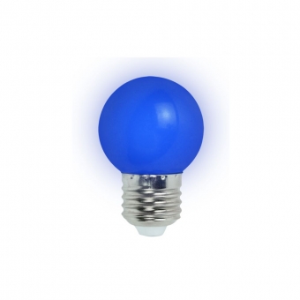 LAMP BOLINHA LED 3W 220V AZUL E27 KIAN