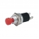MINI CHAVE PUSH BUTTON VERMELHA