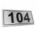 PLACA DE IDENTIFICACAO APTO 104
