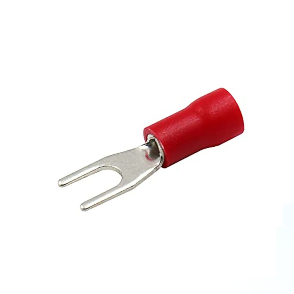 TERMINAL GARFO 1.5MM VERMELHO