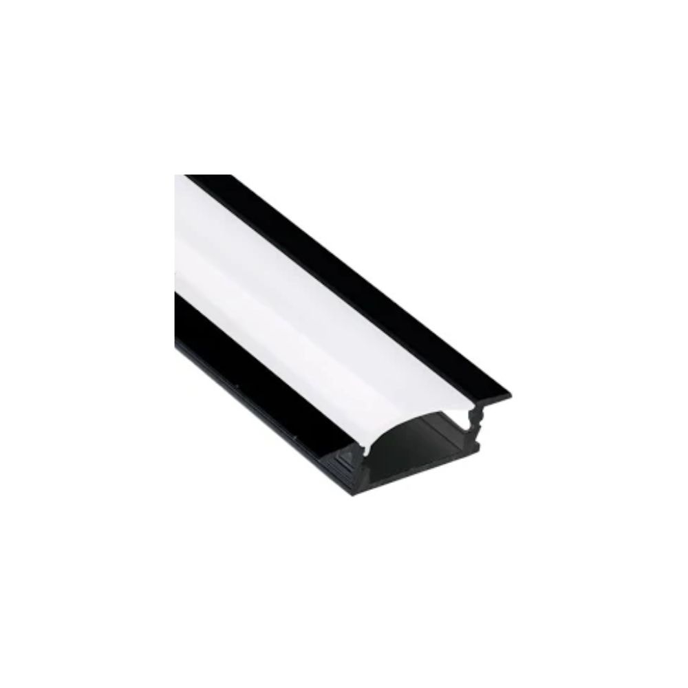 PERFIL LED PF-2050 EMB. (BARRA 3 METROS) PRETO ITAMONTE