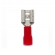 TERMINAL LUVA FEMEA 0.5-1.5MM VERMELHO