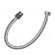 3018 ENGATE FLEXIVEL INOX 40CM MACHO FEMEA 1/2 ROCO